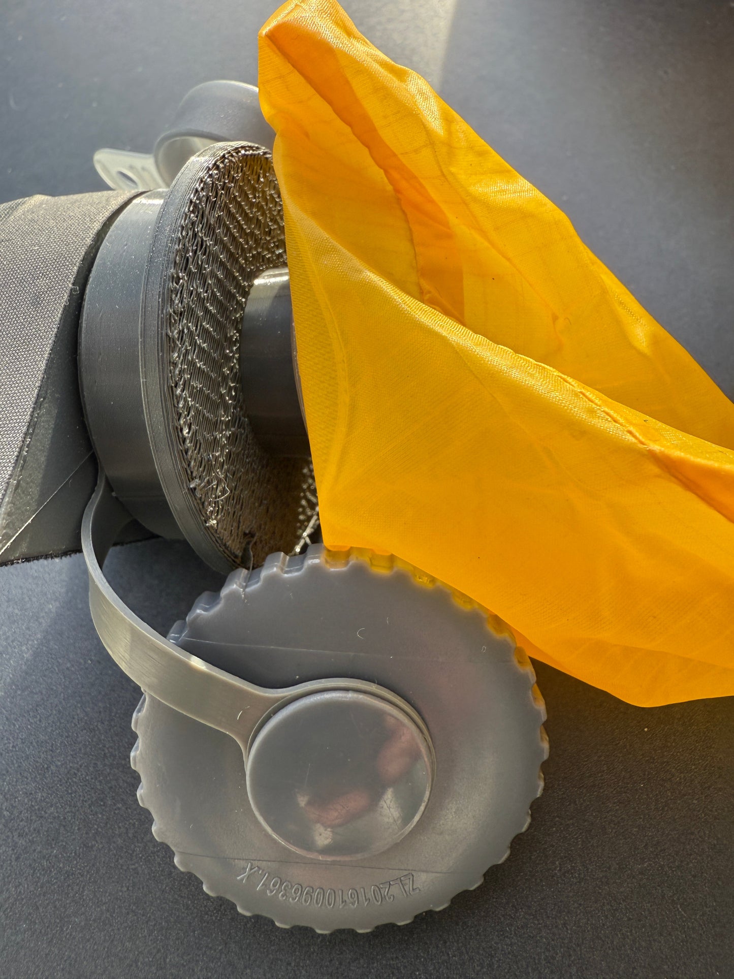3D-Druckfile zum Gratis Runterladen: Adapter für Ventile mit 45mm Aussendurchmesser z.B. von KLYMIT, VANGO, REI, ZEMPIRE, ALPS, DOMETIC, COLEMAN, BLACK WOLF, DARCHE, OZTRAIL, QUEST OUTDOORS zum EXPED's Schnozzel Pumpbag und anderen EXPED Pumpen