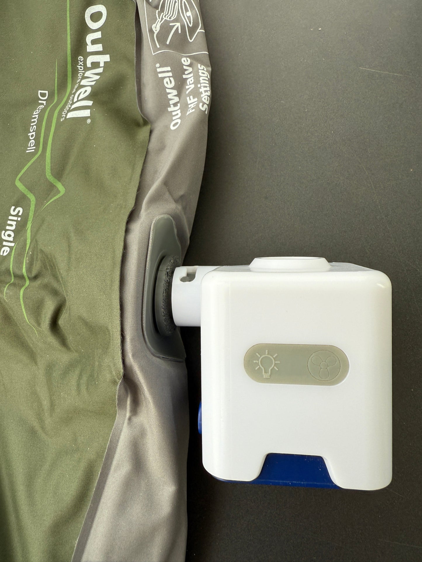 3D-Druckfile zum Gratis Runterladen: Adapter für die Aufblasventile von OUTWELL und ROBENS passend auf die EXPED Elektro-Pumpen Widget and Mega Pump