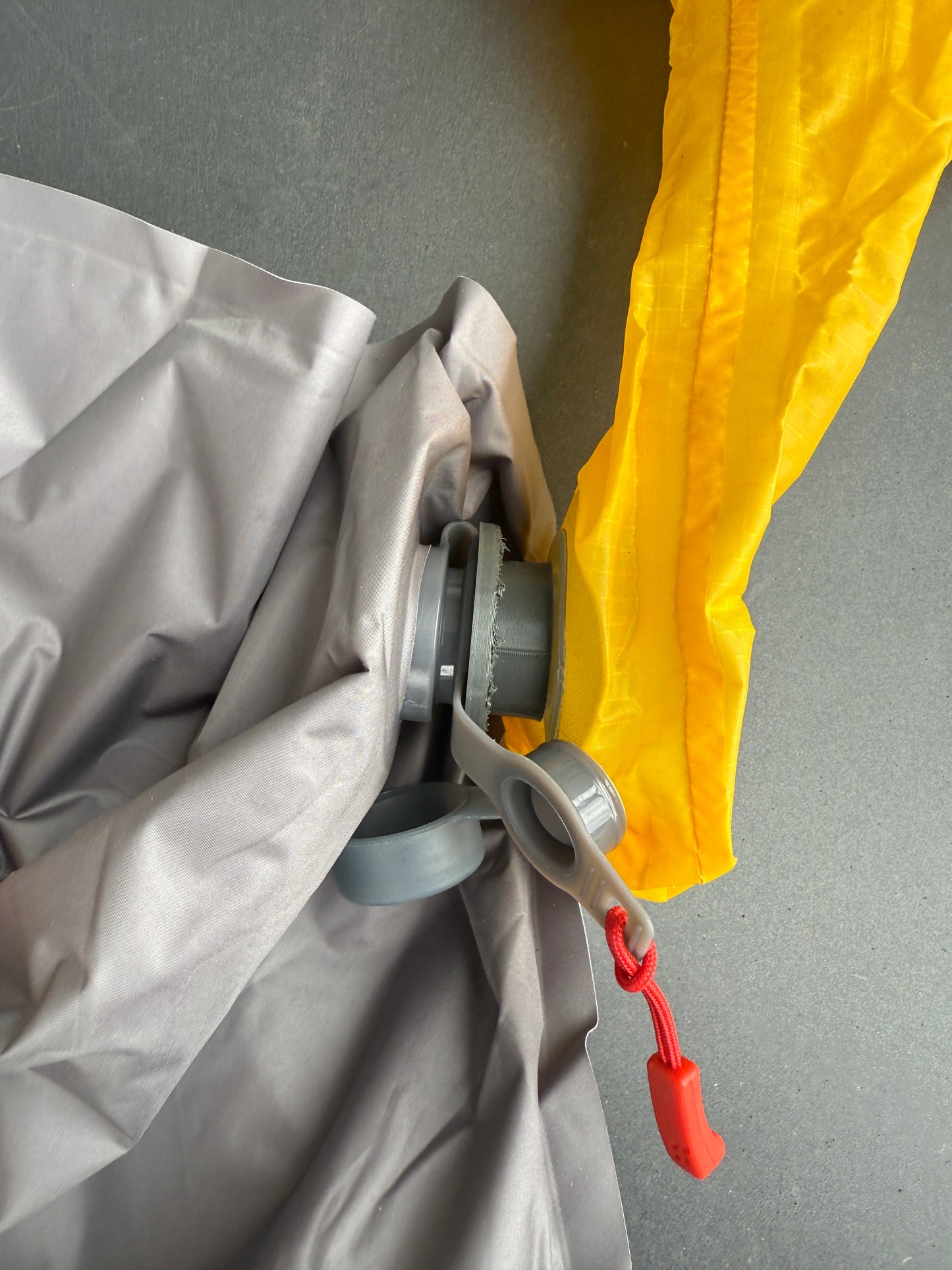 3D-Druckfile zum Gratis Runterladen: Adapter für das Aufblasventil der Marke RAB mit EXPED-Pumpen wie dem Schnozzel Pumpbag