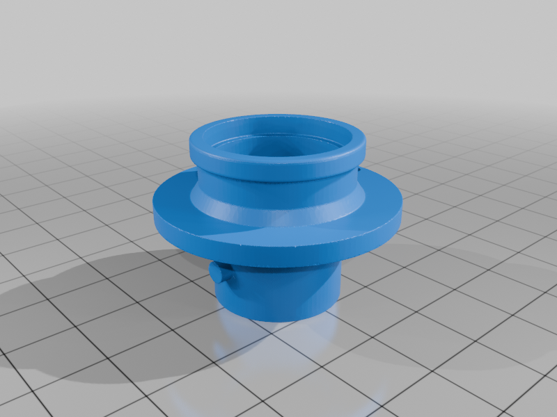 3D-Druckfile zum Gratis Runterladen: Adapter zum Ablassventil der Marke SEATOSUMMIT für EXPED's Mega Pump Karabiner-Anschluss