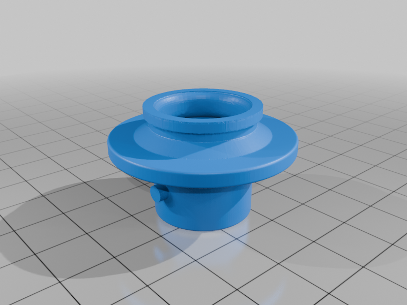 3D-Druckfile zum Gratis Runterladen: Adapter für das Aufblasventil 'push-flap valve' z.B. von KAIKIELLA, KLYMIT, VANGO, STOIC mit Karabinerverschluss von EXPED's Ultra Pump and Mega Pump