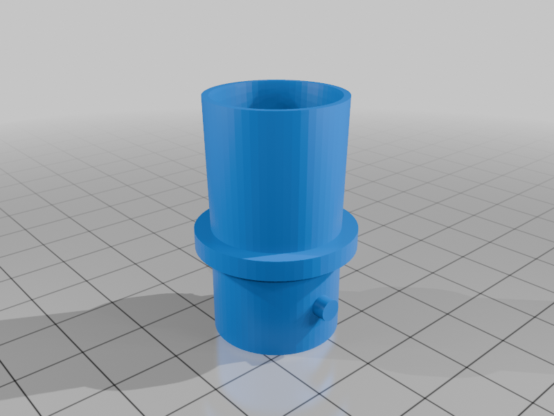 3D-Druckfile zum Gratis Runterladen: Adapter fürs klassische Ventil von THERMAREST für den Karabinerverschluss von EXPED Elektro-Pumpen