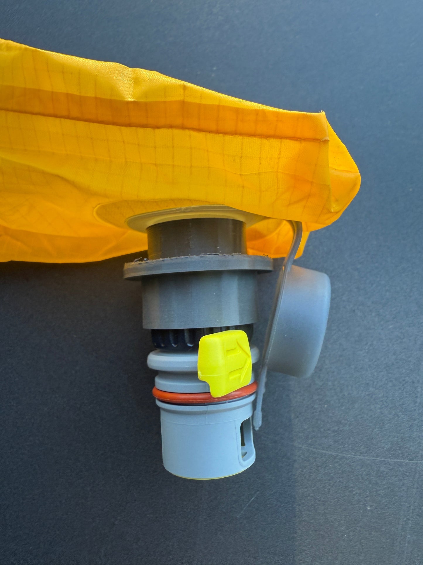3D-Druckfile zum Gratis Runterladen: Adapter für das THERMAREST Winglock™-Ventil für den EXPED  Schnozzel Pumpbag und anderen EXPED-Pumpen