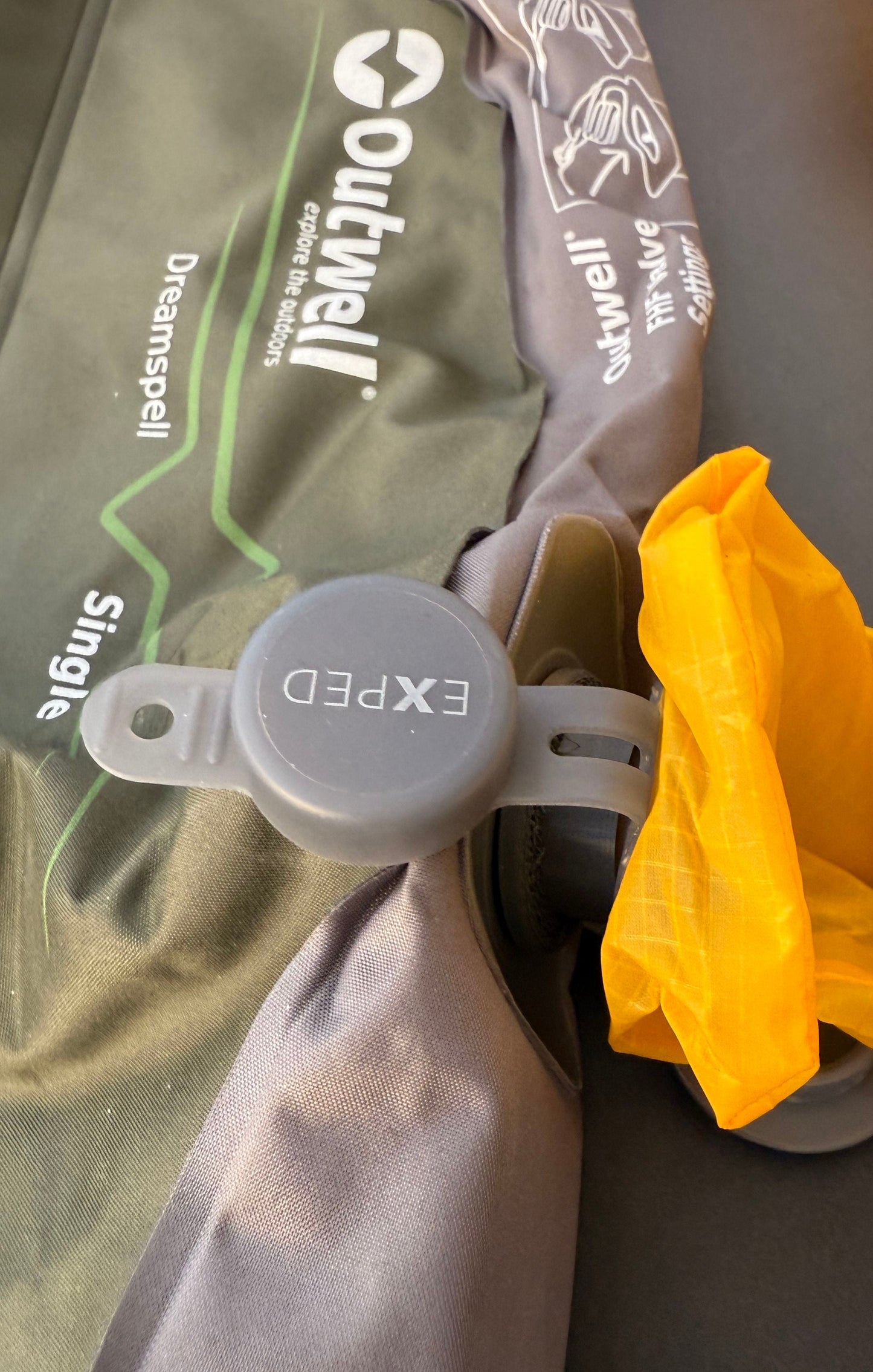 3D-Druckfile zum Gratis Runterladen: Adapter für das Ventil von OUTWELL und ROBENS zum EXPED - Schnozzel Pumpbag und andere EXPED Pumpen wie Mini Pump, Pillow Pump