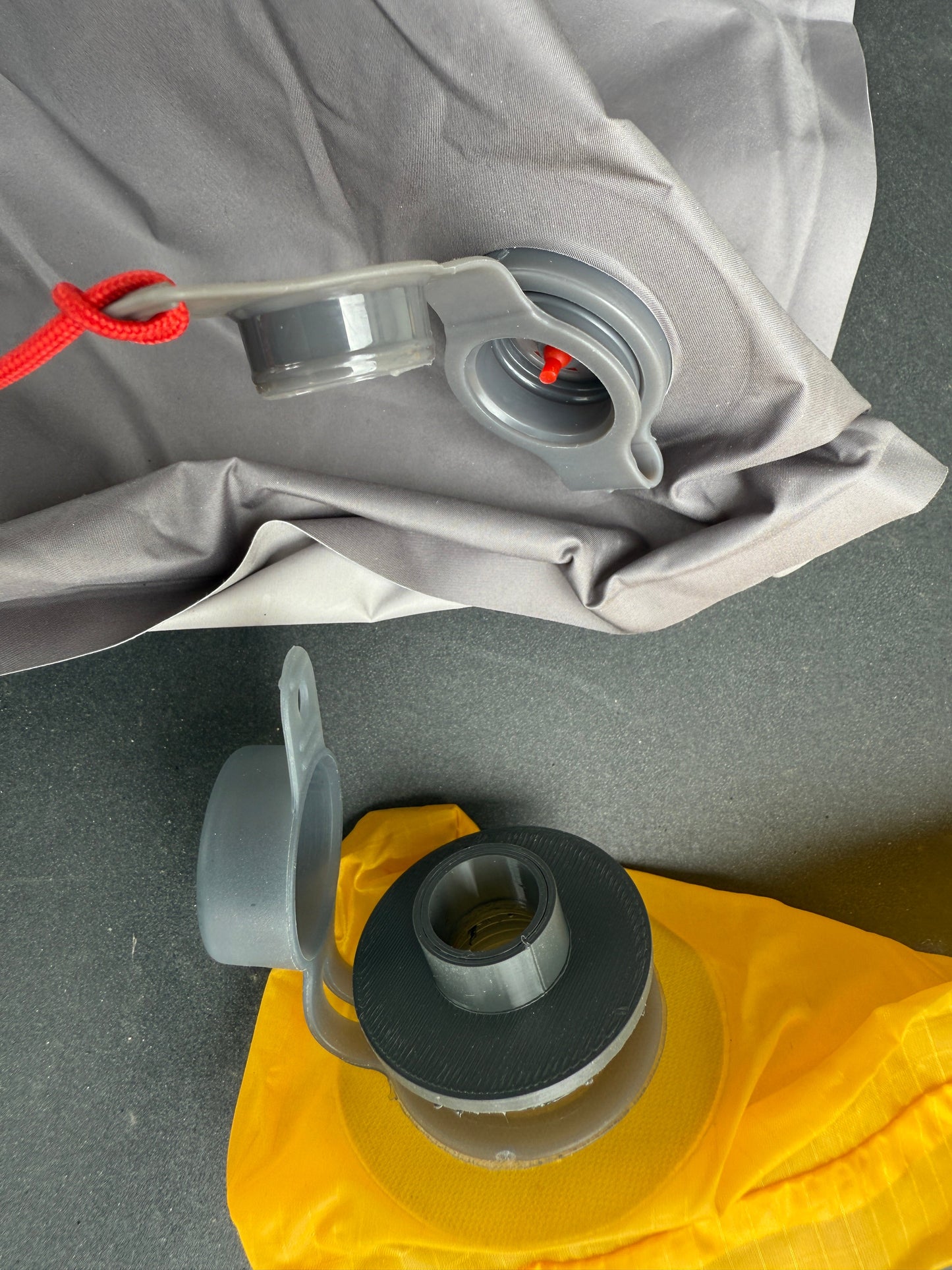 3D-Druckfile zum Gratis Runterladen: Adapter für das Aufblasventil der Marke RAB mit EXPED-Pumpen wie dem Schnozzel Pumpbag