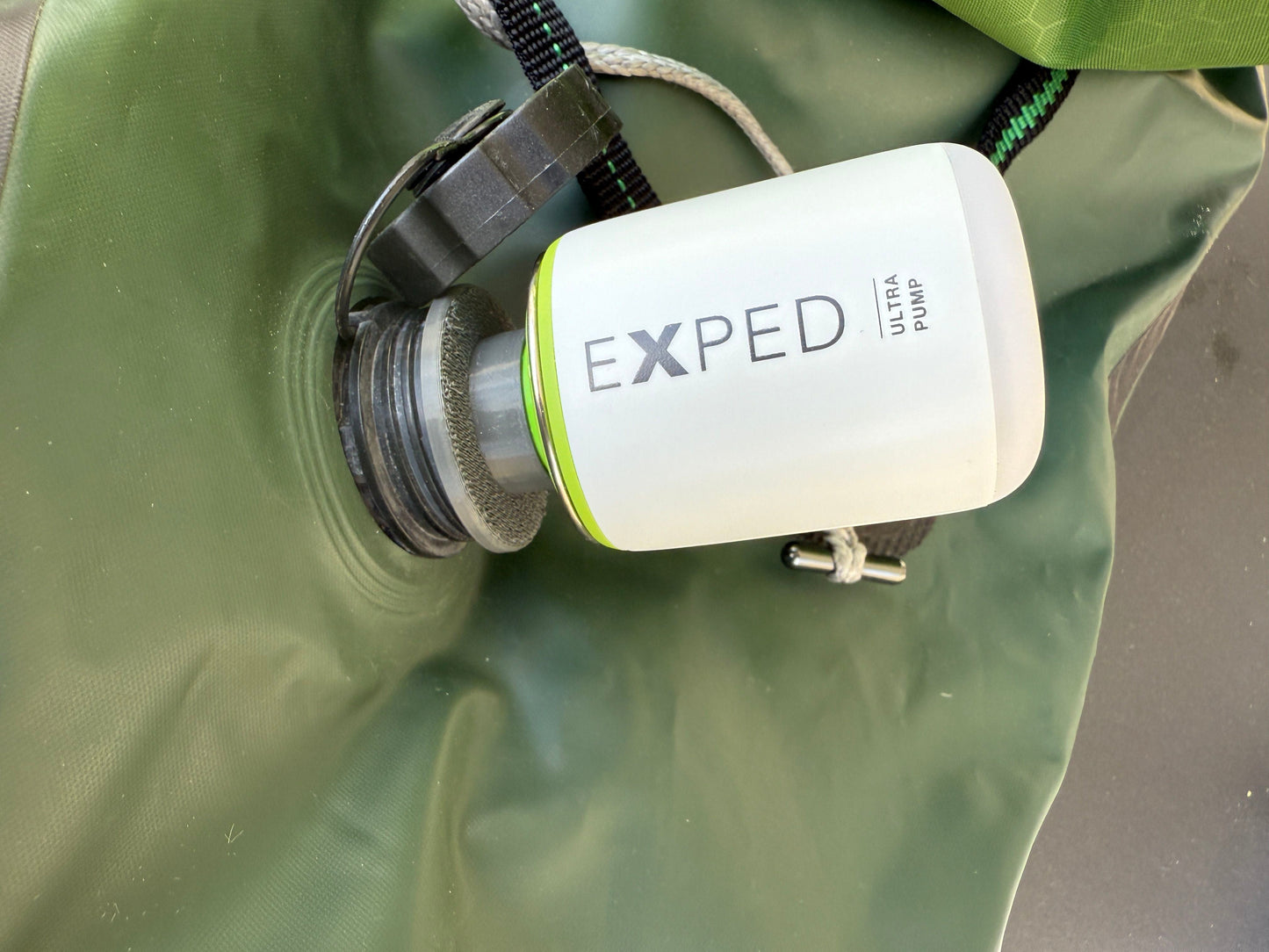 3D-Druckfile zum Gratis Runterladen: Adapter für das Aufblasventil der NORTIK-Packboote zum EXPED Schnozzel Pumpbag und anderen EXPED-Pumpen