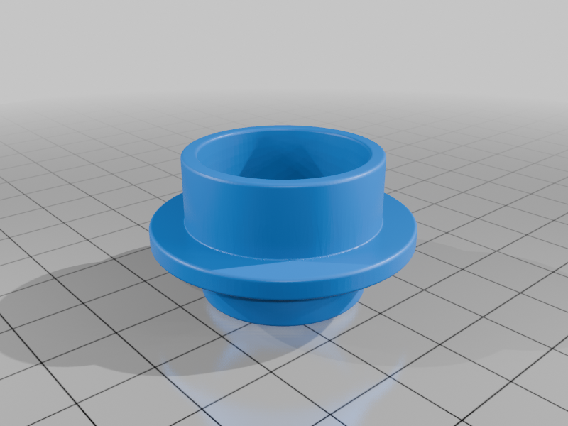 3D-Druckfile zum Gratis Runterladen: Adapter für das klassische THERMAREST- Ventil mit einer EXPED- Pumpe