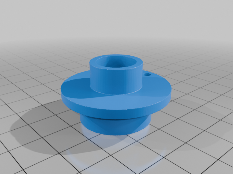 3D-Druckfile zum Gratis Runterladen: Adapter für das Aufblasventil der Marke RAB mit EXPED-Pumpen wie dem Schnozzel Pumpbag