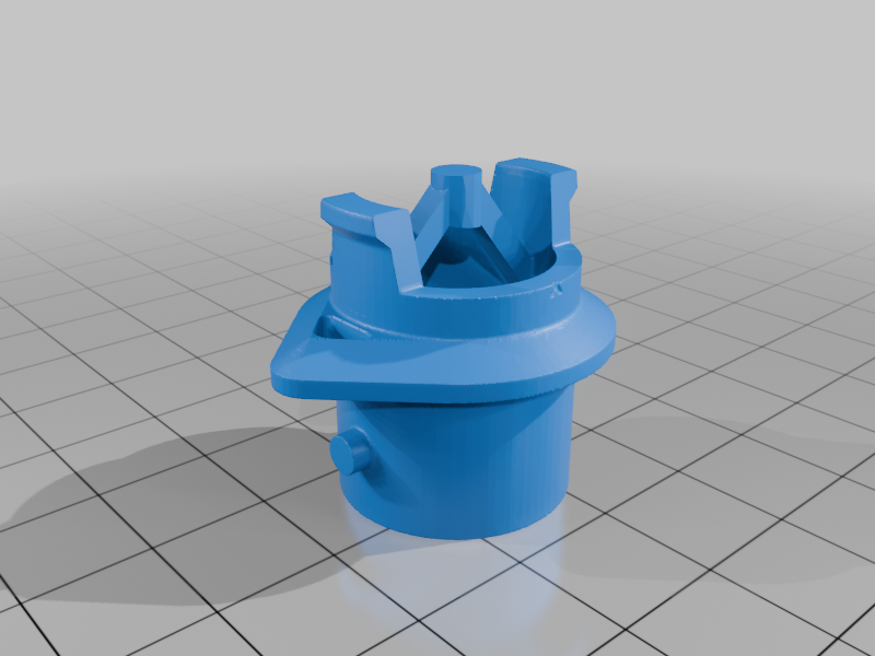 3D-Druckfile zum Gratis Runterladen: Adapter für das Ablassventil der MegaMats (ältere Generation mit kleinem Ventil) passend zur  EXPED Mega Pump