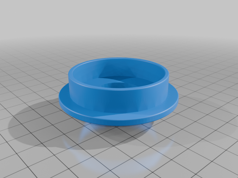 3D-Druckfile zum Gratis Runterladen: Adapter für Ventile mit 42mm Aussendurchmesser und innerer Dreh-Klappe zum EXPED's Schnozzel Pumpbag und anderen EXPED Pumpen